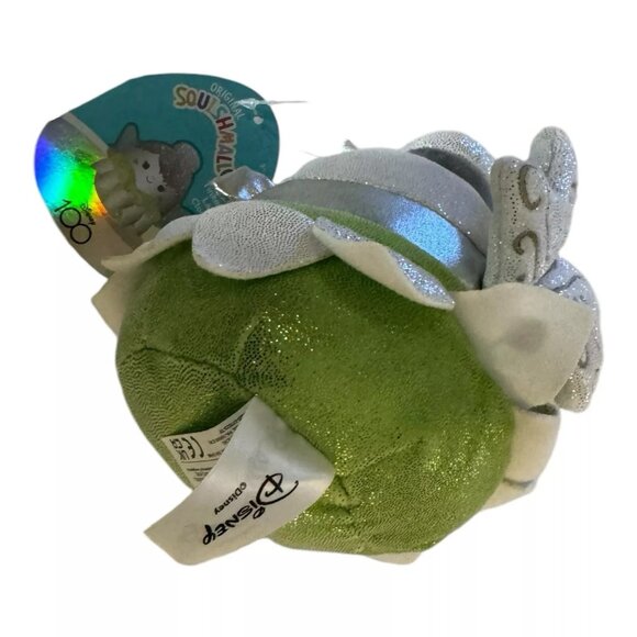 Squishmallows Tinker Bell Disney 100th Anniversary Edition Silver 5" Plush NWT - Picture 4 of 4